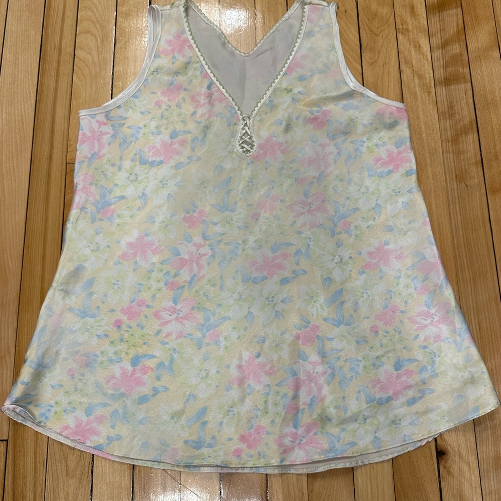 Floral Sleeveless Top